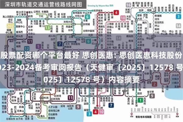 股票配资哪个平台最好 思创医惠: 思创医惠科技股份有限公司2023-2024备考审阅报告（天健审〔2025〕12578 号）内容摘要