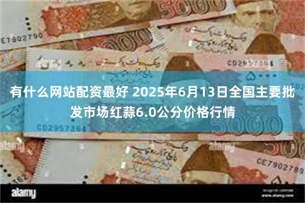 有什么网站配资最好 2025年6月13日全国主要批发市场红蒜6.0公分价格行情