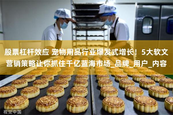 股票杠杆效应 宠物用品行业爆发式增长！5大软文营销策略让你抓住千亿蓝海市场_品牌_用户_内容