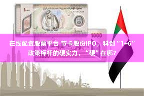 在线配资股票平台 节卡股份IPO，科创“1+6”政策标杆的硬实力，“硬”在哪？